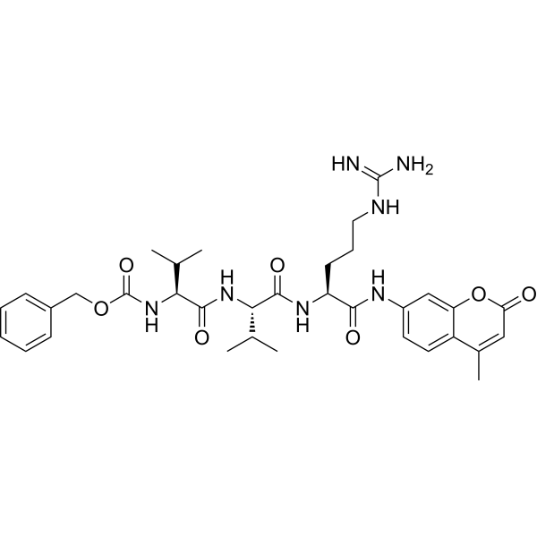 Z-Val-Val-Arg-AMC 124485-41-2